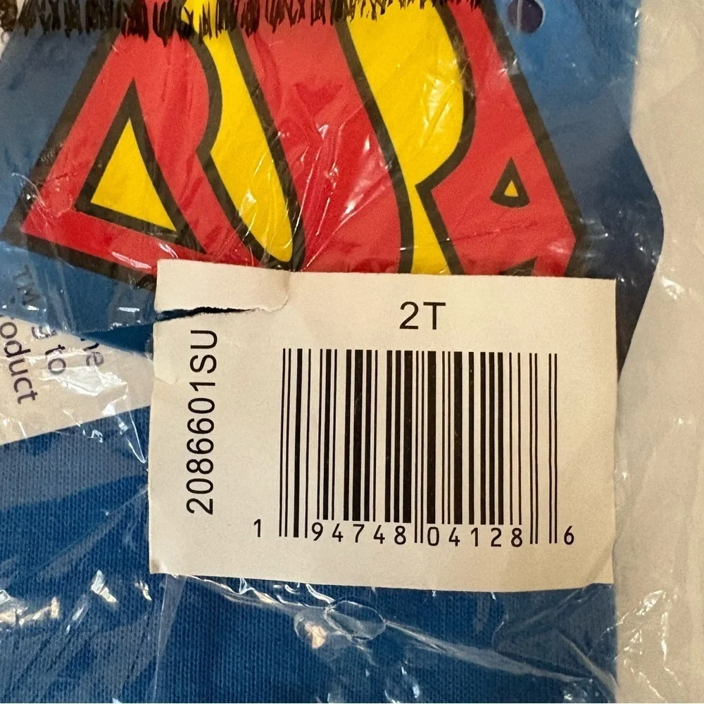 NWT…..SUPERMAN Toddler (2T) Pajama Set